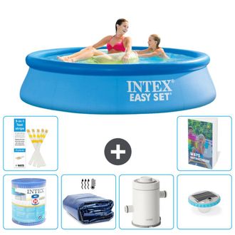 Intex Piscina Easy Set Redonda - 244x61 Cm - 7-piezas S101