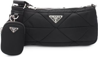 Prada Pre-owned Prada Tessuto Crossbody Bag Unisex 9RWMJAK525QZNGBW