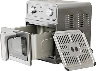 OEM Freidora De Aire, Capacidad De 6,87 Cuartos De Gal&oacute;n, Construcci&oacute;n De Acero Inoxidable, Color Plata, 220 V