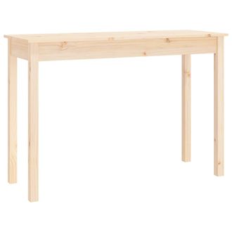 vidaXL Mesa Consola Madera Maciza De Pino 110x40x75 Cm Vidaxl