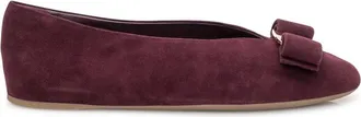 Ferragamo Purple Slip-on Ballet Flats