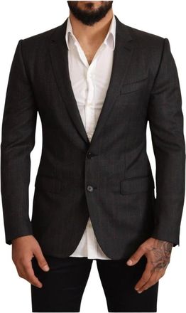 Dolce & Gabbana Hombre, Chaquetas, Gris, Talla: M