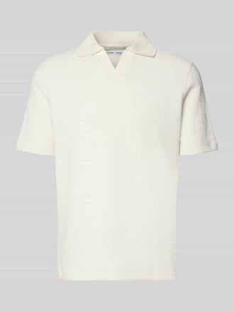 Sams&oslash;e & Sams&oslash;e Regular Fit Poloshirt mit Polokragen Modell SAMAC in Offwhite, Gr&ouml;&szlig;e XXL
