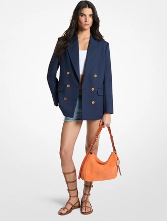 Michael Kors Oversized Crepe Blazer
