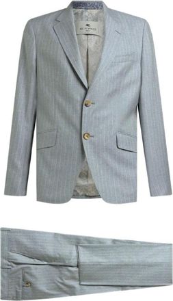 Etro Uomo, Abiti Uomo, Blu, L, new
