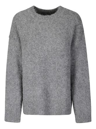 Samsøe & Samsøe drop-shoulder sweater - women - Polyamide/Acrylic/Alpaca/Elastane - S - Grey