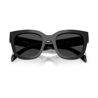 Prada Sunglasses, unisex, Black, Size: 52 MM Prc04S Cat-eye Sunglasses