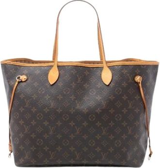 Louis Vuitton Pre-owned Tote Bags, female, Brown, Size: ONE SIZE Pre-owned Neverfull GM