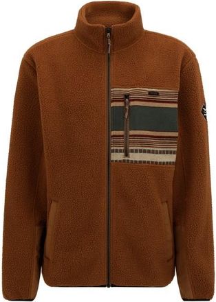 Iriedaily Wonderer Track Jacket Fleecejacke f&uuml;r Herren | braun