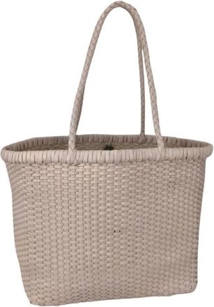 Dragon Diffusion 8804 Tote Bag - Dames - Shoppers - Beige - ONE Size - Leer - Tassen