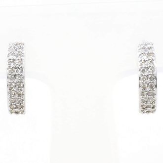 C&A Unbranded (18K) Hoop Earrings (Pre-Owned)