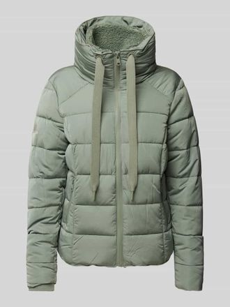 Zabaione Steppjacke mit Tunnelzug in Khaki, Gr&ouml;&szlig;e XL