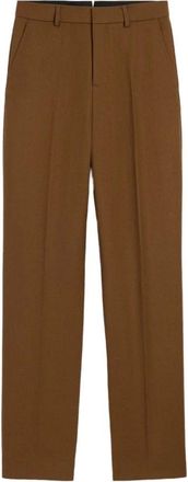 Ami Broeken, Dames, Bruin, 2Xs, Wol, Pantalon Pinzas Lana