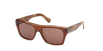 Guess GU00368 48E Mens Sunglasses Brown Size 55