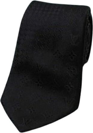 Louis Vuitton Pre-owned Accessories, male, Black, Size: ONE SIZE Pre-owned Vintage Cravat