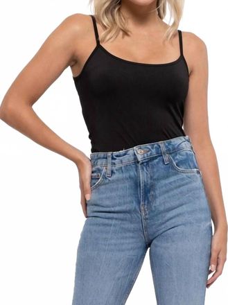 Blu Pepper Aurora Cami Top - Plus In Black