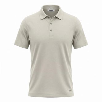 H&egrave;SKIMO Supima Cotton Gassed Merc Polo - male - H&egrave;SKIMO - Polo Shirts - Gray - L - Tops