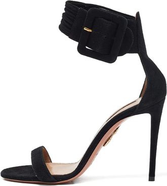 Aquazzura Sandali con fibbia 110mm - Nero