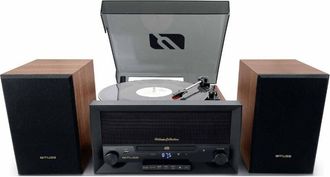 Muse Minisistema Negro Con Bluetooth - Mt120mb