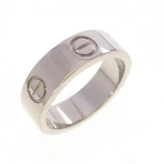 Cartier White Gold (18K) Band Ring (Pre-Owned)