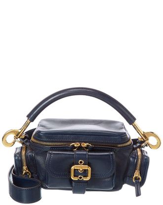 Chlo&eacute; Marcie Small Leather Shoulder Bag