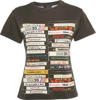 Louis Vuitton T-shirt con stampa - Nero