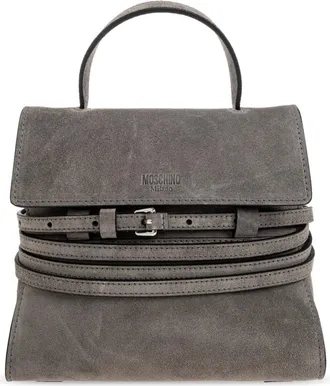 Moschino Mujer, Bolsos, Gris, Talla: ONE Size
