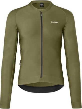 GripGrab PACR Long Sleeve Jersey Velotrikot f&uuml;r Herren | oliv
