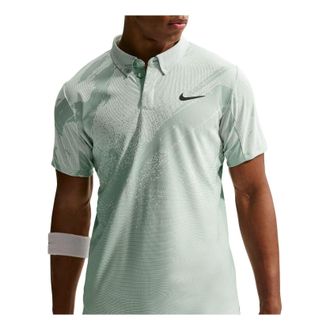 Nike Court Slam Dri-FIT ADV Polo Shirt Steam Barely Green Black IB1028-006