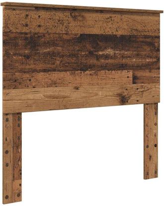 vidaXL Cabecero Con Cabecera Madera Vieja 100 Cm Madera Contrachapada Vidaxl