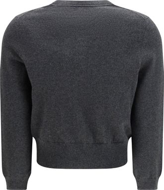 Isabel Marant Womens Lona Cardigan Anthracite-Black Cotton; Wool Ovis Aries Anthracite/black Sweater