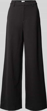 Calvin Klein Jeans Wide Leg Stoffhose mit Eingrifftaschen Modell MILANO in Black, Gr&ouml;&szlig;e L