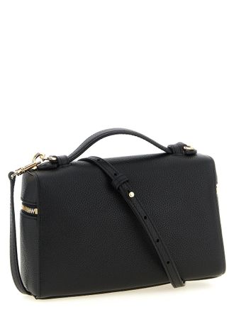Tory Burch Romy Top Handle Bag - Black