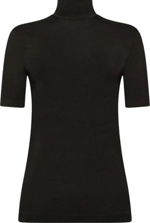 Wolford Tops, Dames, Zwart, XS, Wol, Aurora Short Sleeve Top