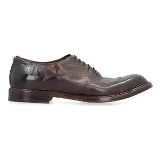 Dolce & Gabbana Geveterde schoenen van gewassen kalfsleer - Heren - Nette schoenen - Zwart - 44 EU - Leer - Schoenen