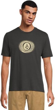 Volcom Buckel Up T-Shirts Mens T Shirt Washed Black Heather : 2XL, Cotton