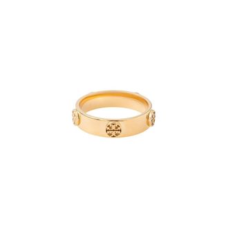 Tory Burch Icon Ring - Dames - Accessoires - Geel - Maat: 45 MM