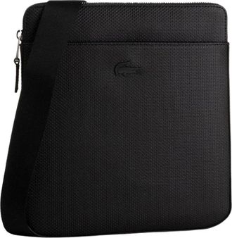 Lacoste Bolso plano con cremallera Chantaco - Bags - Mujer - Negro - ONE SIZE