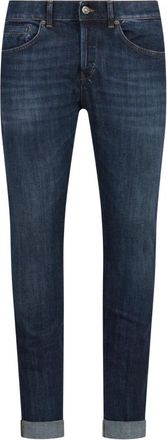 Dondup Jeans, Heren, Blauw, W38, Katoen, George Jeans