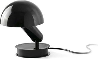 Faro Barcelona Bela pinza/sobremesa negro con interruptor 56100