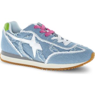 W6YZ Samoa Sneaker in Jeans White at Nordstrom, Size 8Us