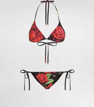 Dolce & Gabbana Triang.scorr.+tanga - Woman Swimwear Multicolor 1