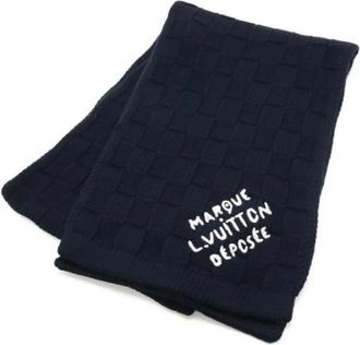 Louis Vuitton Pre-owned Stole - - Pre-owned - Donna - Blu - ONE SIZE