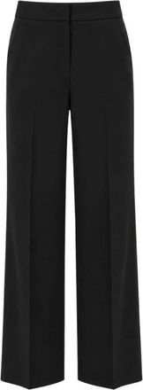 Marella Emmvoliera 2 Pantalones Anchos - Trousers - Mujer - Negro - 2XS