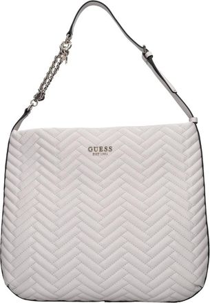 Guess Tassen, Dames, Beige, ONE Size, Leer, Imitatielederen Schoudertas