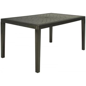 MYLIA Grand Soleil - Tavolo Gruvyer 90x150 - Grandsoleil Colore: Antracite