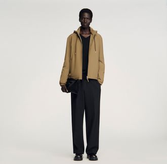 Sandro Cazadora con capucha y cremallera