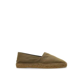 Saint Laurent Espadrilles, male, Green, Size: 10 US Cassandre Logo Espadrilles