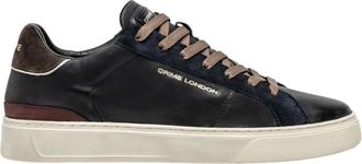 Crime London Heren, Schoenen, Blauw, Maat: 44 EU Leer
