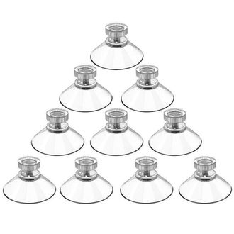 OEM Ventosas De Rosca De 10 Piezas, Ventosas De Pl&aacute;stico Pvc, Ventosas De Suspensi&oacute;n Transparentes, Ventosas Aislantes Para Cortinas De Autocaravanas, Car